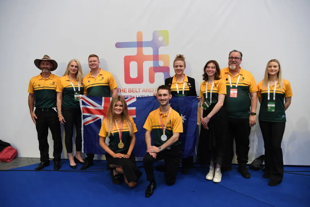 第二屆“一帶一路”國際技能大賽勝利閉幕