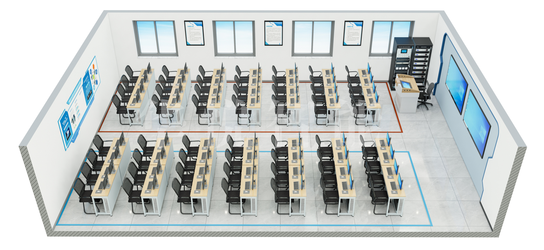 網(wǎng)絡(luò)信息安全與攻防演練實(shí)訓(xùn)室